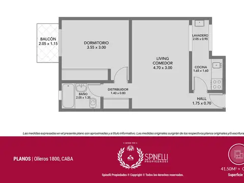Departamento en Venta de 2 ambientes