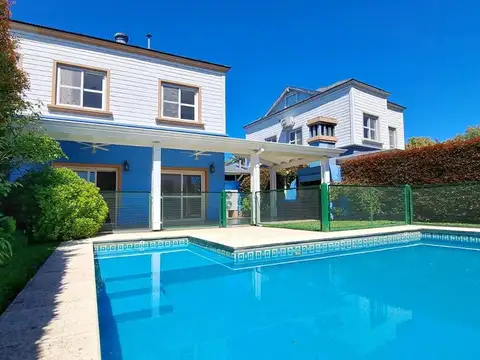 Casa 4 amb. con pileta Barrio Portezuelo Nordelta