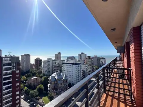 Venta depto 2 amb balcón y cochera en Stella Maris