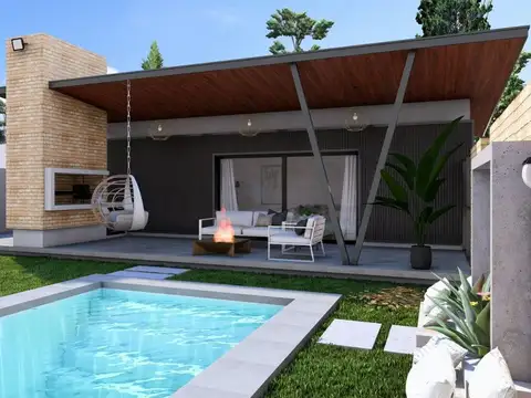 Depto Tipo Casa 2 ambientes con 1 baño