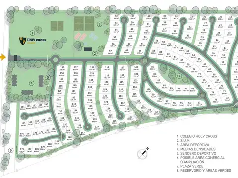 Terreno en Venta 25  mts Fondo