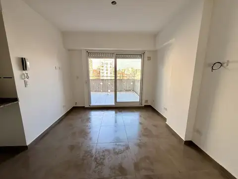 Departamento monoambiente con balcon terraza en venta Martin
