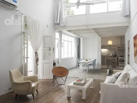 Loft con Patio y terraza en Palermo Hollywood