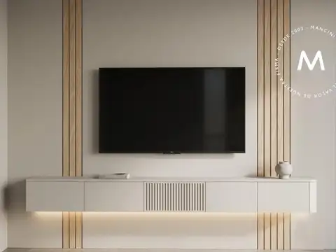 Departamento Monoambiente con 1 baño