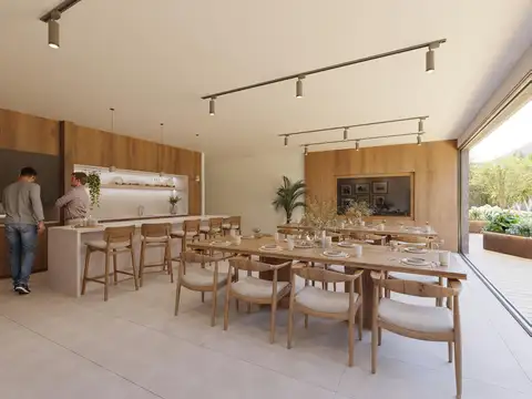 Departamento 3 ambientes con 2 baños