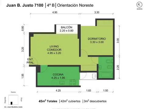 Avenida Juan B. Justo 7100, Piso 4