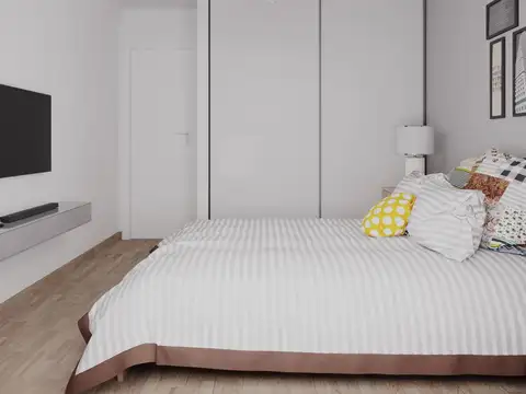 Departamento Monoambiente con 1 baño