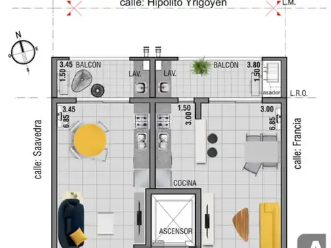 VENTA DPTO 1 DORM + COCHERA CON AMENITIES-SAUCE 41