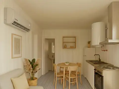 Departamento 3 ambientes con 1 baño