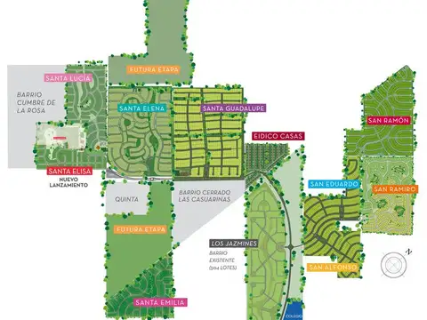 Venta de lote interno en Santa Elisa Pilar del Este