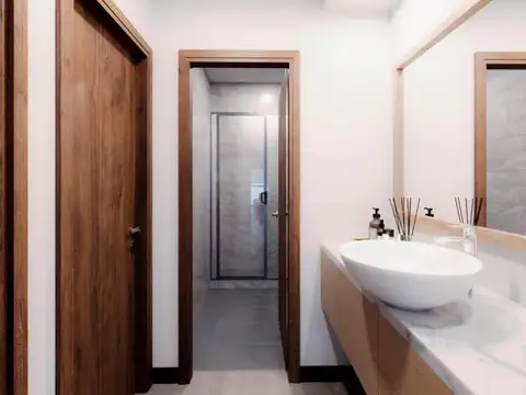 Departamento 3 ambientes con 1 baño