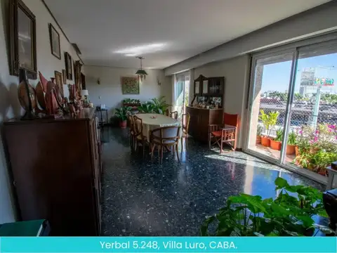 Departamento En Yerbal 5to Piso, Villa Luro, Caba En Venta