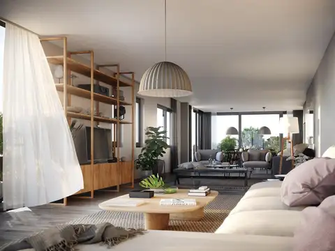 Departamento 4 ambientes con 3 baños