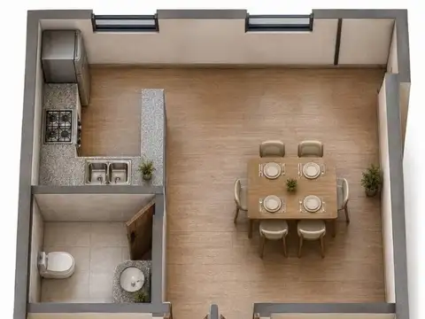 Departamento en Venta de 2 dormitorios