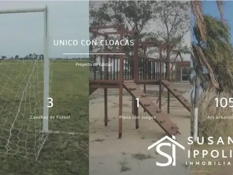 Lotes de 518m2 en Roldán