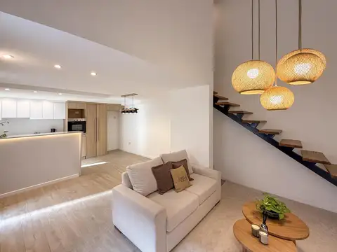 Casa de pasillo con 3 dormitorios amoblada frente al Parque Independencia