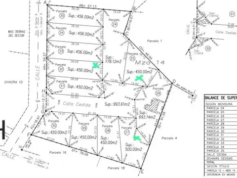 Laguna Espejo , Piso No definido