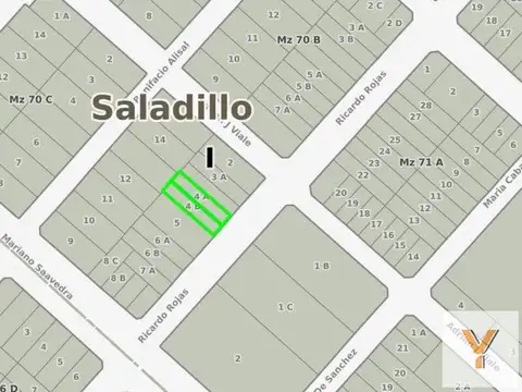 Terreno en Venta en Saladillo, USD 35.500