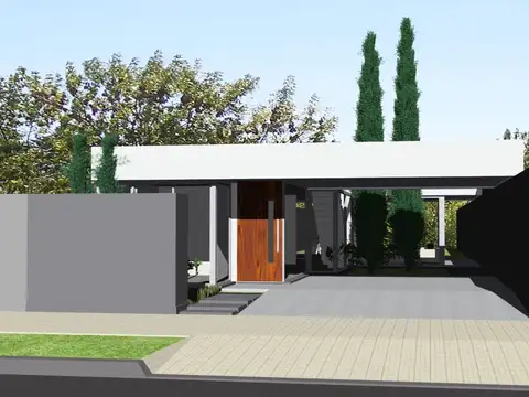 Casa a terminar en City Bell.  449 y 23