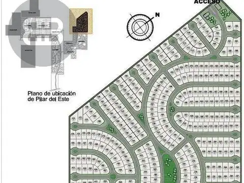 Terreno en Venta en Pilar Del Este, USD 33.000