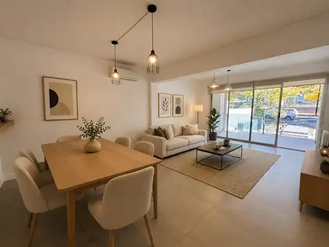 Departamento en venta en Quinta Sección Mendoza con Cochera y Balcón Frontal al Parque