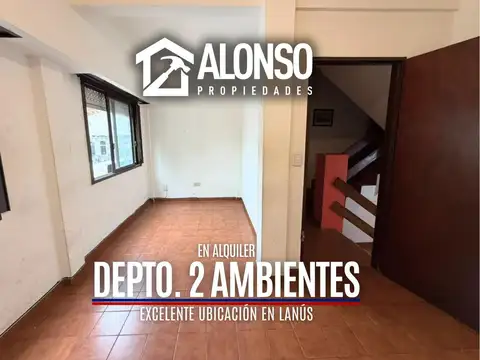 ALQUILER - DEPTO. 2 AMBIENTES - CENTRO DE LANÚS