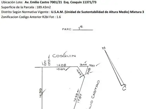 EMILIO CASTRO, AVDA. 7000