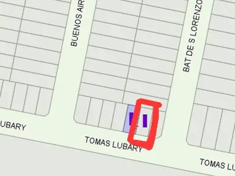 Lote en Adelina Centro, Santo Tomé
