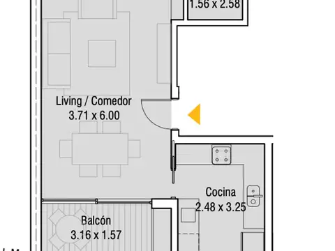 VENTA SEMIPISO 02-02 - MICROCENTRO - RAFAELA