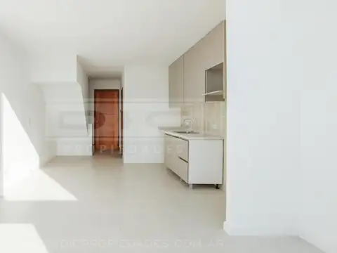 Departamento 2 ambientes con 2 baños