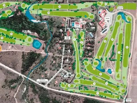 VENTA TERRENO 1.105 M2 EN SAN MIGUEL GOLF CLUB