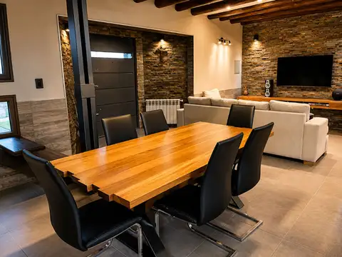 Casa 4 ambientes con 2 baños
