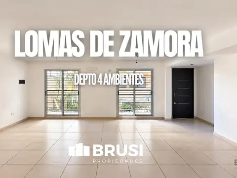 VENTA DEPARTAMENTO 4 AMBIENTES CON COCHERA Y TERRAZA - LOMAS DE ZAMORA