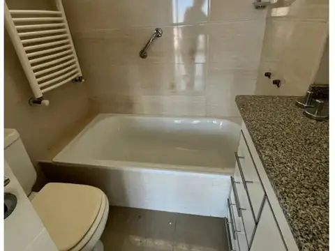 Departamento 2 ambientes con 2 baños
