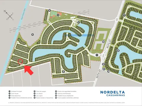 Venta Terreno LasCasuarinas Nordelta  FINANCIACION