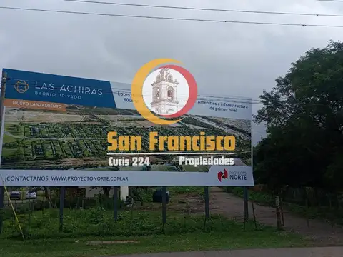 Terreno en Zona Sur Achiras zona Aeropuerto