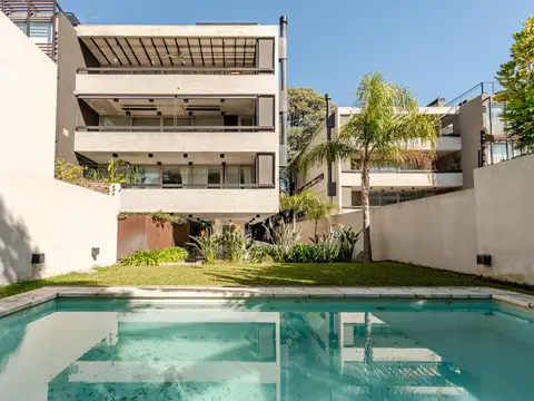 Maravilloso departamento con jardín propio en venta en el edificio “Sense”, sobre Av. Libertador.