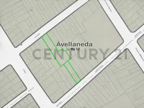 Terreno en Venta de 1368,0 m2