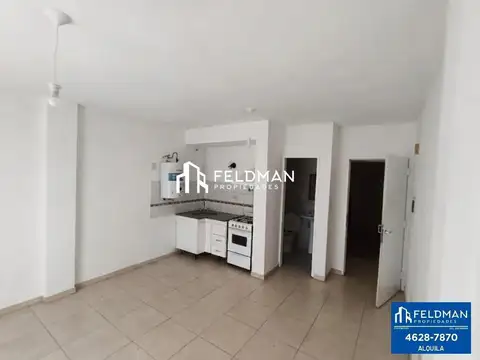 DEPTO 1 AMB X ESCALERA BALCON