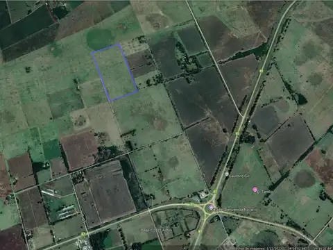 Ruta 47 Entrada a Navarro Por Rotonda