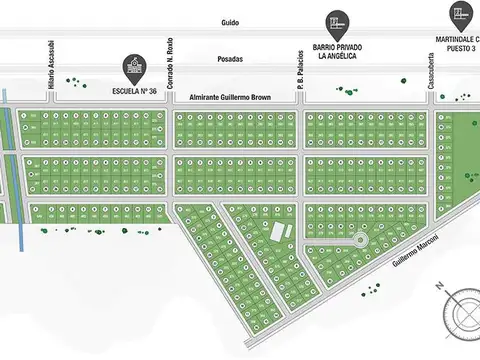 Terreno en Venta en Pilarica, USD 2.961