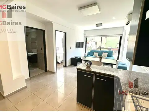 Departamento 2 ambientes con 1 baño