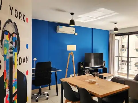 Departamento 2 ambientes con 1 baño