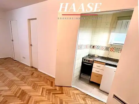Alquiler Mono ambiente 28 m2 balcón Recoleta