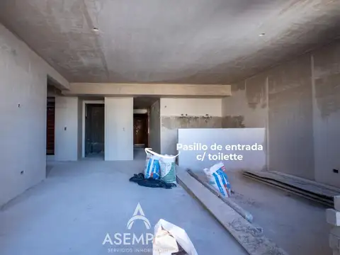 Departamento 3 ambientes con 2 baños