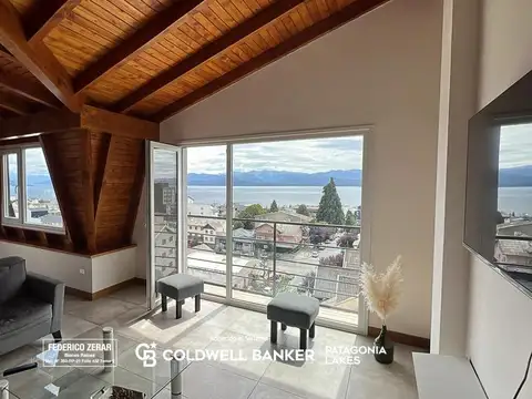 VENTA departamento 2 dorm, cochera, vista al lago- Bariloche- Centro