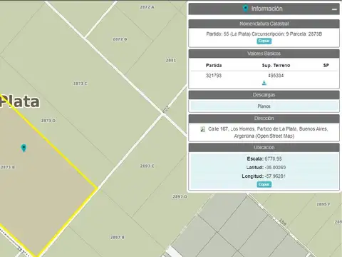 Campo en Venta de 49  ha