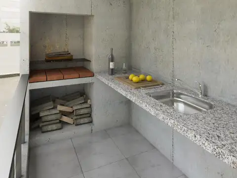 Departamento 4 ambientes con 2 baños