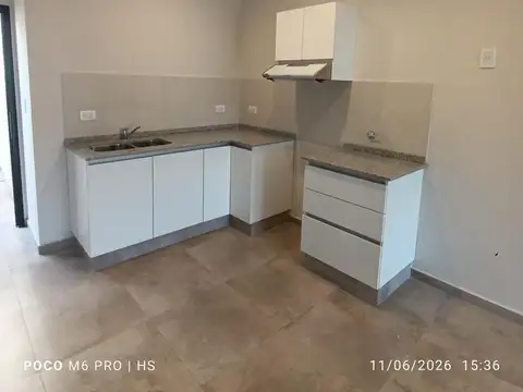 Departamento 2 ambientes con 1 baño
