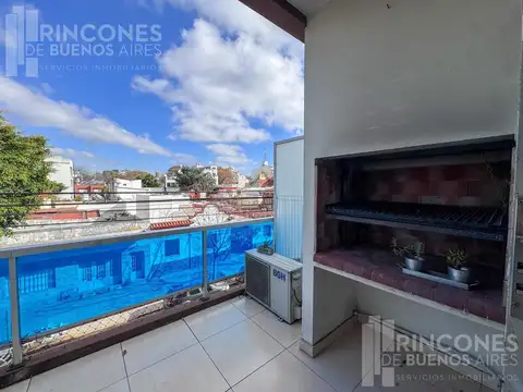 Monoambiente 44m2 divisible con cochera, balcón terraza y parrilla | Amenities | Villa Urquiza